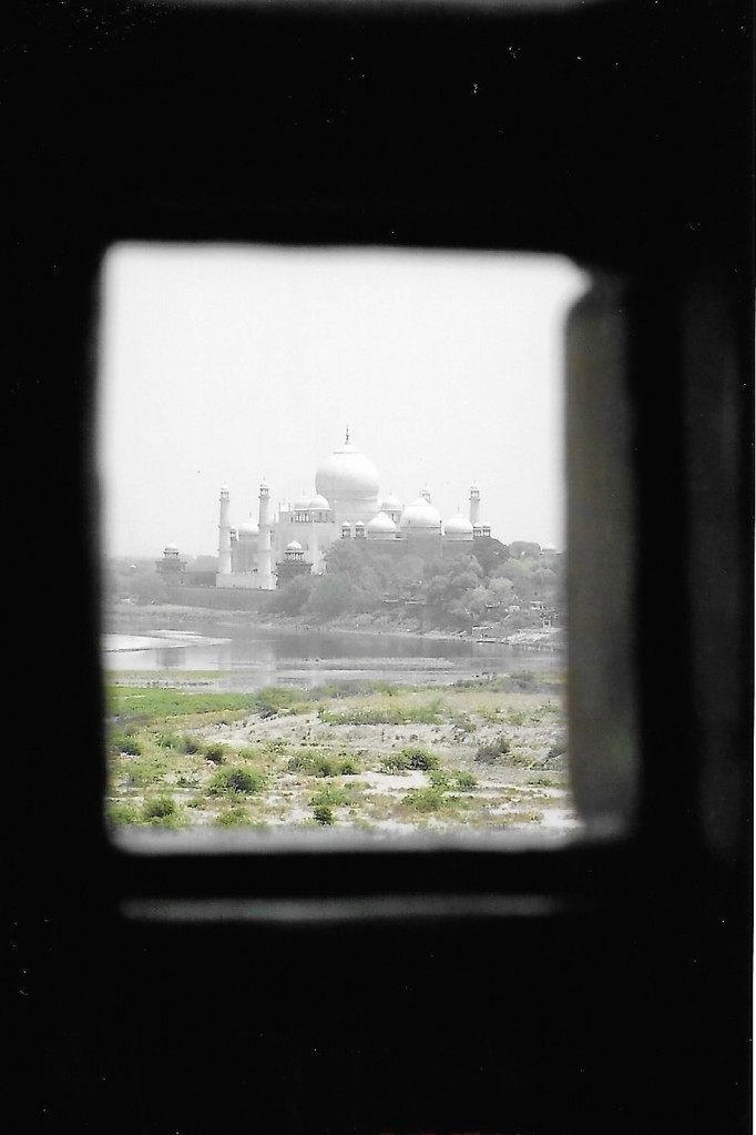 Blick Agra Fort auf Taj Mahal